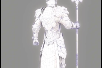 do 3d character model 3d game character 3d printing for video game and animation