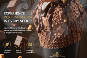 creat 3d animated food advertisement videos for your brand