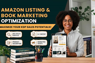 optimize KDP book listing backend keywords a plus content arc book marketing
