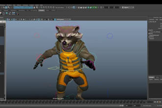 rig your 3d vrchat avatar vtuber model with full body rigging, facial expression