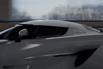 create 10sec photorealistic 3d car render animation and rig a car