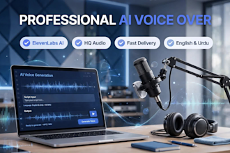 create professional ai voice overs using elevenlabs