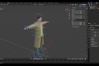 create a clean character rig for animation