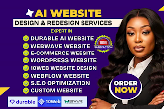 design 10web website, 10web durable ai website, weebly webwave website, 10web