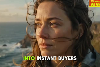 craft a captivating cinematic ai book trailer for your fantasy, thriller novel