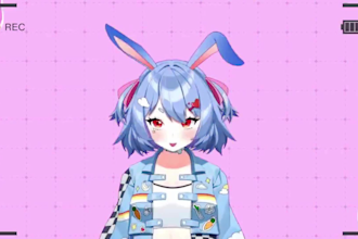 draw and rig vtuber model live2d vtuber avatar vtuber character for streaming