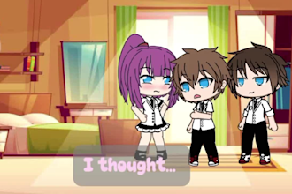 create a professional gacha club mini movies in any genres
