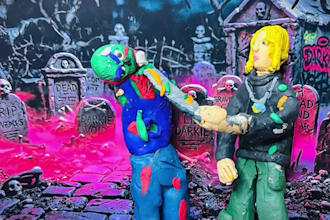 create a professional stopmotion claymation animatio
