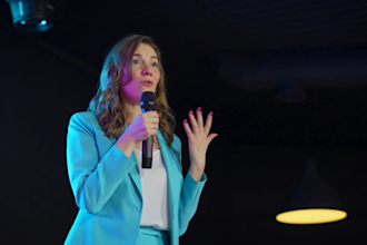 edit a professional speaker sizzle reel or demo reel
