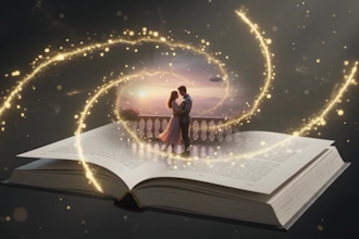 create a cinematic ai book trailer for your novel or book