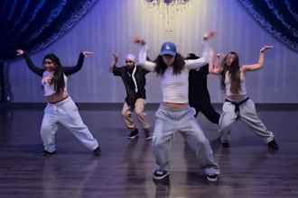 create professional afro dance hip hop amapiano group dance to go viral