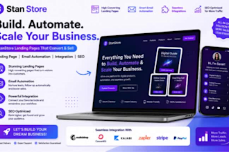 stanstore landing page, stanstore email automation, stanstore integration, seo