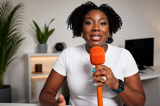 be your professional female spokesperson