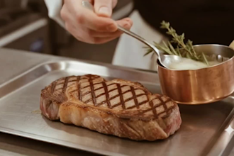 create a cinematic restaurant food video for social media
