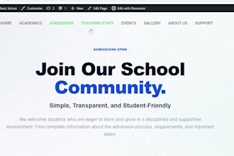 build a responsive modern website