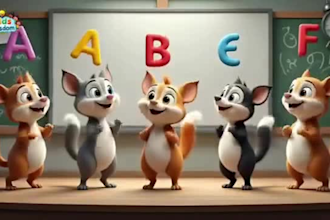 illustrate kids story book, design cover and animate book trailer