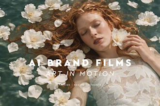 create cinematic ai brand films for fashion, beauty and lifestyle