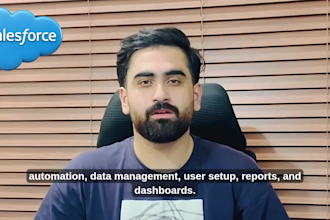 be your salesforce admin, developer and CRM consultant
