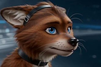 create custom vrchat furry avatars and character model, nsfw 3d model