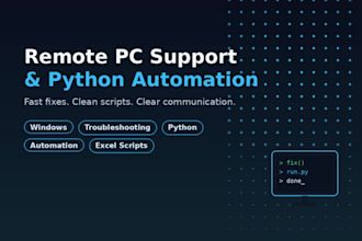 fix your computer issues remotely