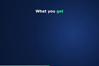 design a landing page for your business