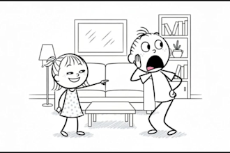 create custom 2d stickman animation explainer video