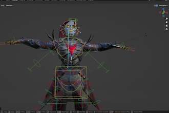 do advanced rigging with facial controls in blender