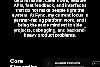 build a modern ai portfolio website in react or nextjs