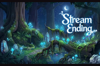do custom stream overlay animated twitch overlay vtuber overlay for streamers