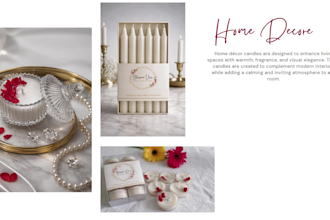 product label design for jars, bottles, candle stickers