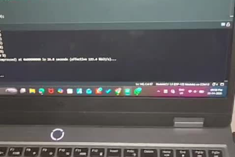 write and debug arduino esp32 c programing and python code