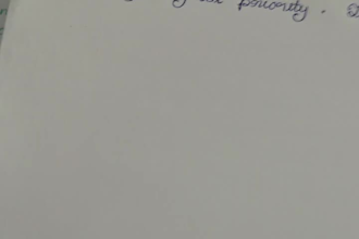 do clean and attractive english handwriting work