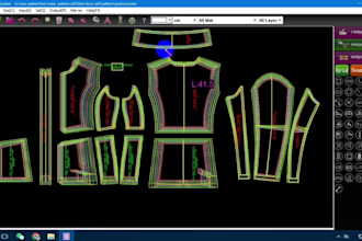 create professional garment patterns master