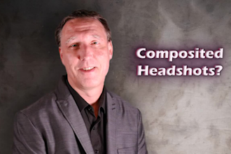 composite your photo into a professional headshot