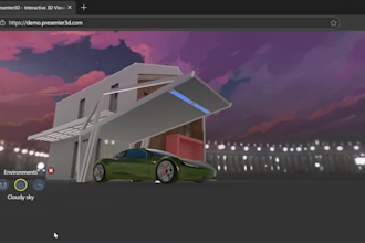 create an interactive 3d viewer for your website or product
