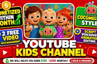 monetize kids learning videos