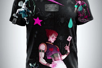 design custom anime streetwear tshirts