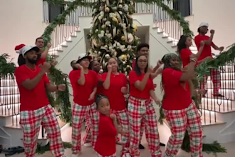 make wonderful christmas dance promo video