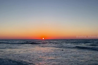 give you aesthetic sunset and sea photos for phone wallpapers