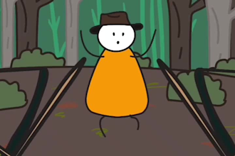 create a professional 2d stickman animation or stick figure explainer video
