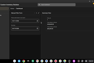 build app sheet app for inventory, CRM  and business automation