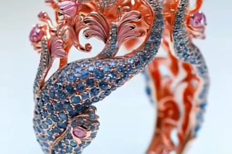 create realistic 3d jewelry animation for rings, pendants