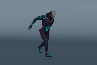 create a professional 3d character animation in maya