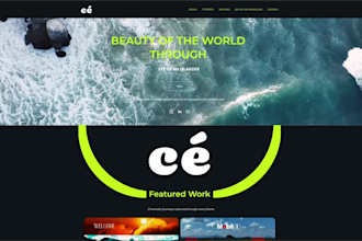 create a custom website that will attract potential clients