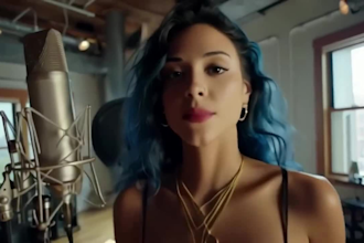 create a 4k ai music video with realistic ai singer lip sync