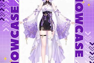 create custom vrchat avatar, vroid and 3d vtuber model