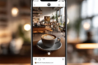 design minimalist logo and social media post in canva