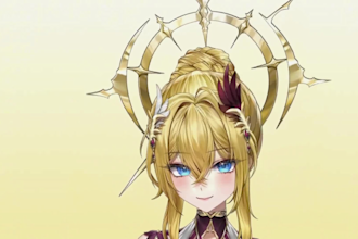 do live2d rigging, redesign vtuber model with new outfits expressions toggles