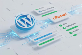 migrate wordpress and cpanel websites