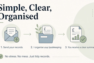 tidy up your bookkeeping, expenses and bank reconciliations